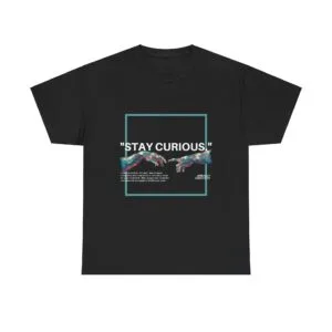 Stay curious - Unisex Heavy Cotton Tee