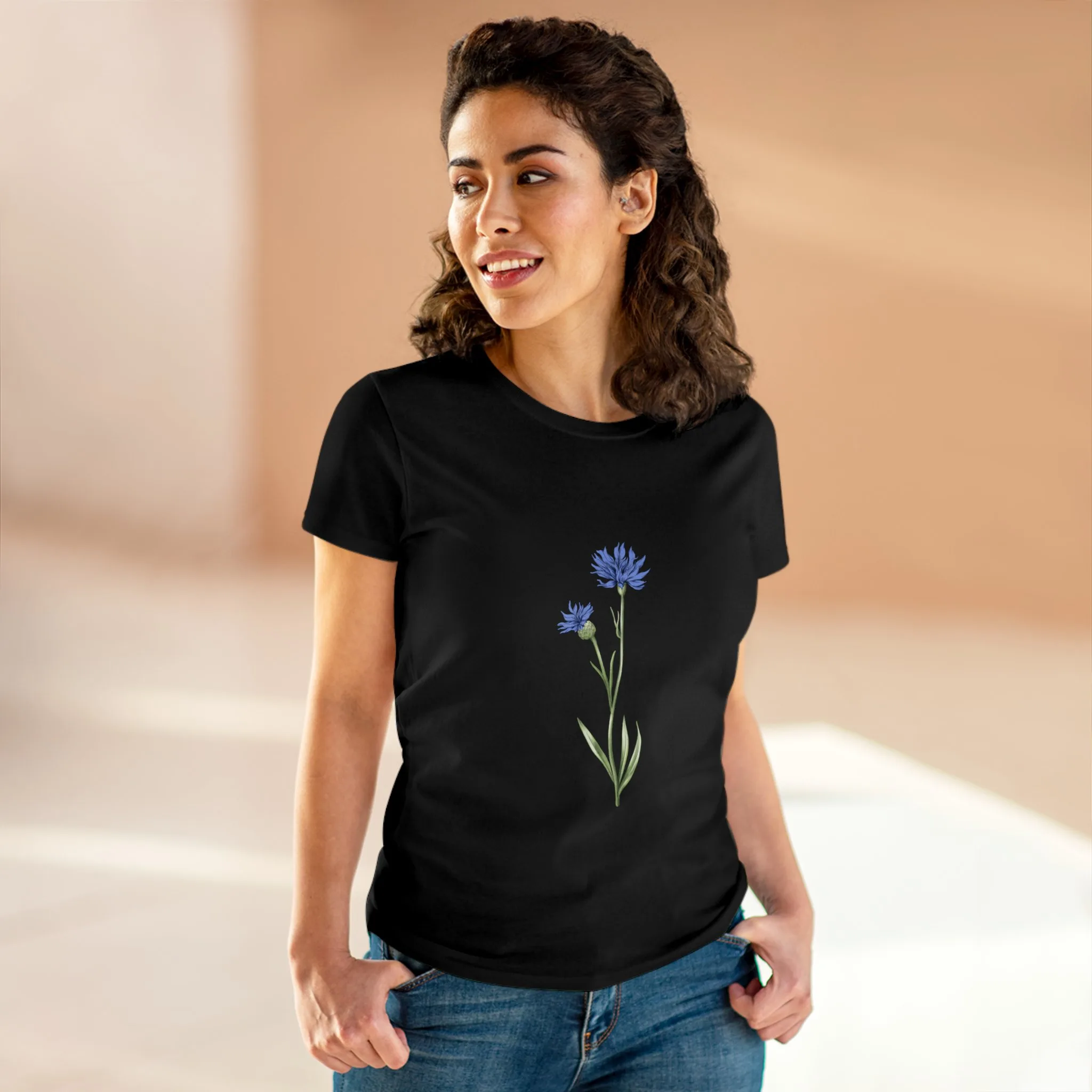 Blue(s) - Women's Midweight Cotton Tee - Image 10