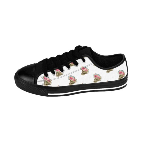 Floral-Skull Pattern Men's Sneakers - Stylish and Unique Casual Footwear - Image 4