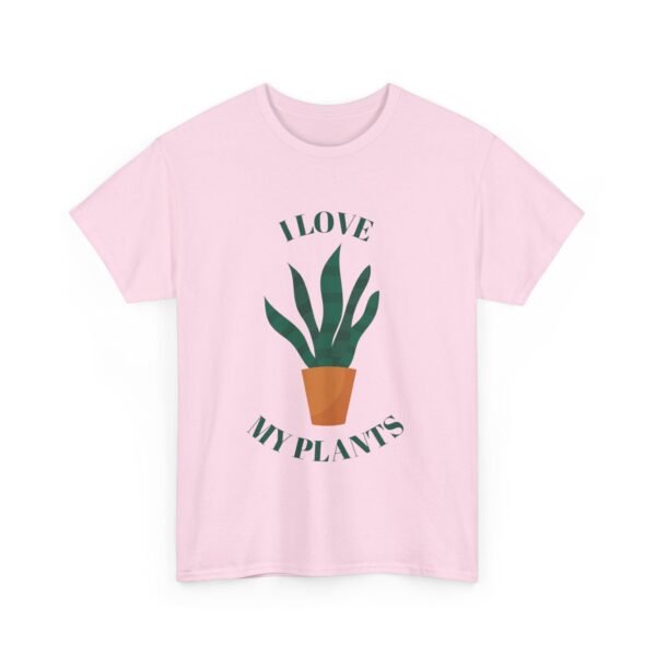 I Love My Plants Unisex Heavy Cotton Tee – Perfect Gift for Plant Lovers - Image 7