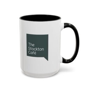 The Stockton Café Accent Coffee Mug - Perfect for Coffee Lovers