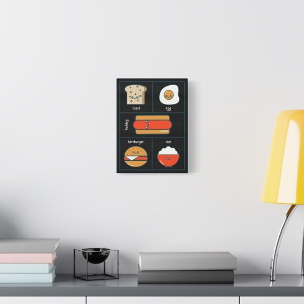 Cute-Foods Canvas Art - Fun and Whimsical Wall Decor - Image 3
