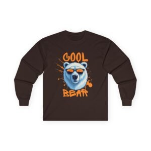 Cool Bear Long Sleeve Tee - Unisex Ultra Cotton Shirt for Animal Lovers