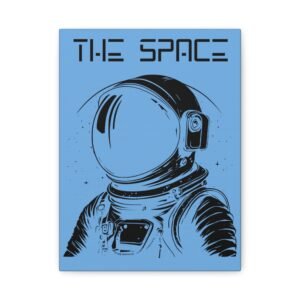 Astronaut Canvas Art - 'THE SPACE' Wall Decor for Space Lovers