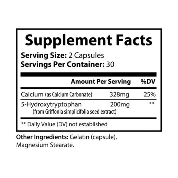 Beepolar 5-HTP Supplement (60 Capsules) - Image 5