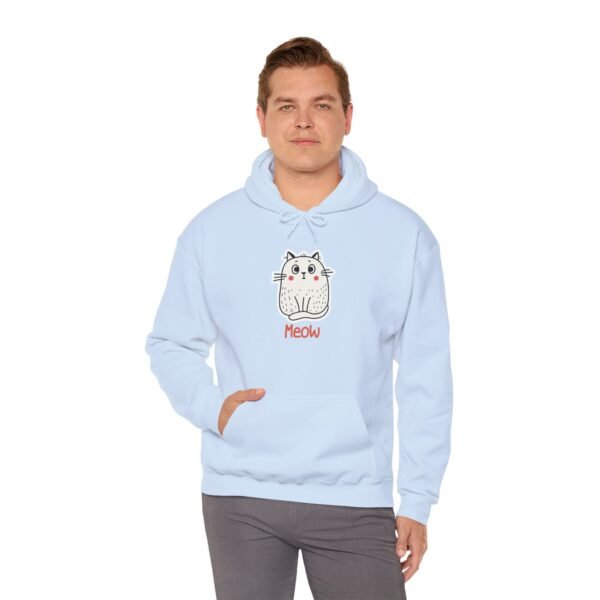 Cute Cat Meow Unisex Hoodie - Cozy & Fun Sweatshirt for Cat Lovers - Image 19