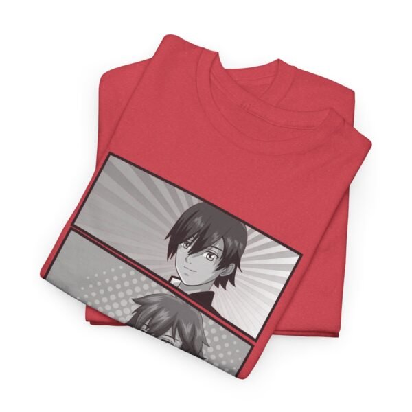 I Love Manga Unisex Heavy Cotton Tee - Comfortable Manga Lover Tee - Image 11