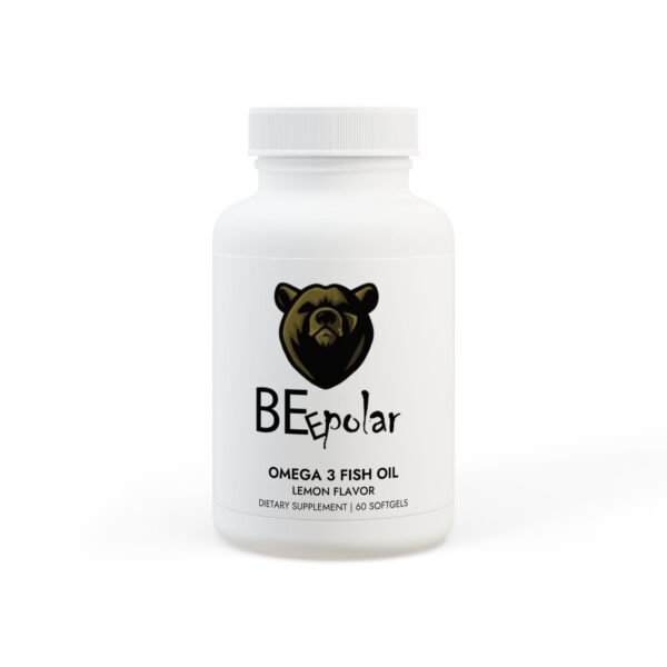 Beepolar Omega 3 Fish Oil Supplement (60 Softgels)