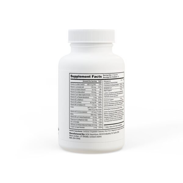 Beepolar Multivitamin for Men Supplement (60 Capsules) - Image 2