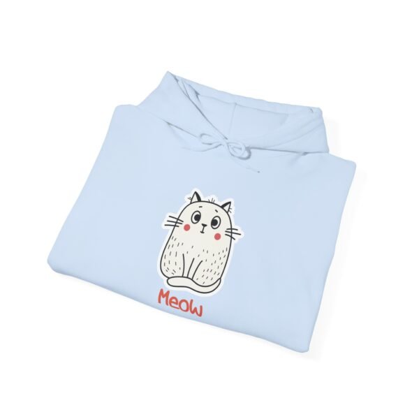 Cute Cat Meow Unisex Hoodie - Cozy & Fun Sweatshirt for Cat Lovers - Image 18