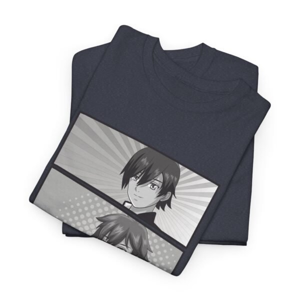 I Love Manga Unisex Heavy Cotton Tee - Comfortable Manga Lover Tee - Image 7