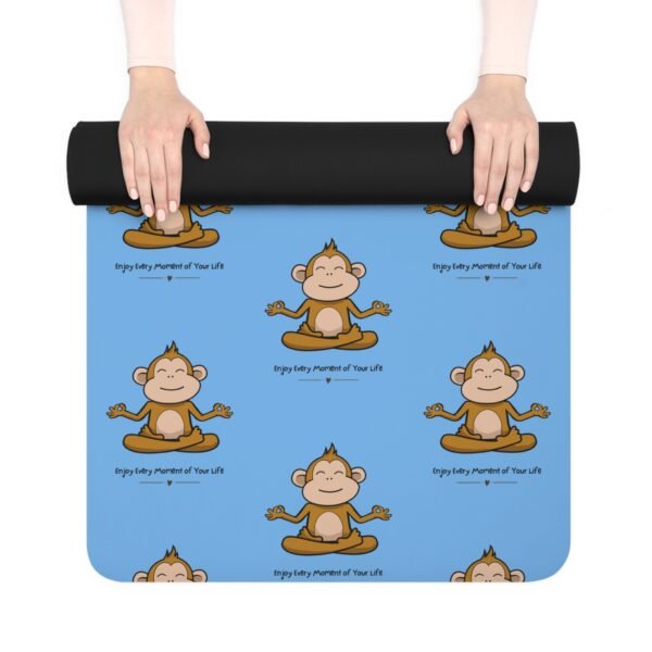 Monkey Rubber Yoga Mat - Perfect for Yoga Lovers - Image 3