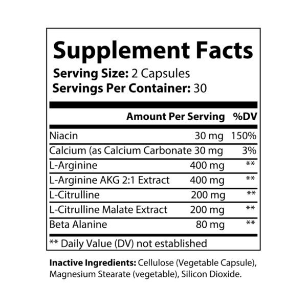 Beepolar L-Arginine Supplement (60 Capsules) - Image 5