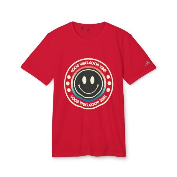 Good Vibes Unisex Sport T-Shirt - adidas Casual Tee - Image 5