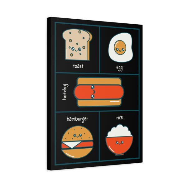 Cute-Foods Canvas Art - Fun and Whimsical Wall Decor - Image 5