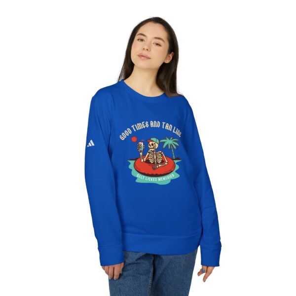 Good Times and Tan Lines Skeleton Crewneck Sweatshirt - Image 3