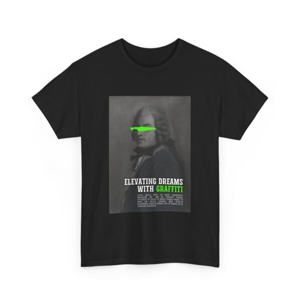 Elevating Dreams Unisex Heavy Cotton Tee - Graffiti Inspired Graphic Tee
