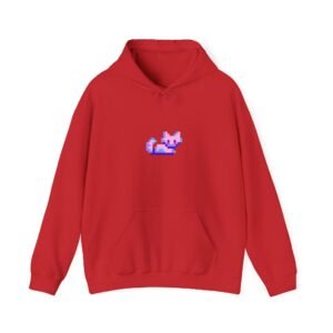 Pixel Cat Unisex Heavy Blend™ Hoodie - Cozy Retro Style