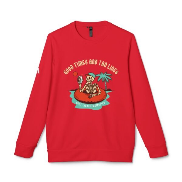 Good Times and Tan Lines Skeleton Crewneck Sweatshirt - Image 4