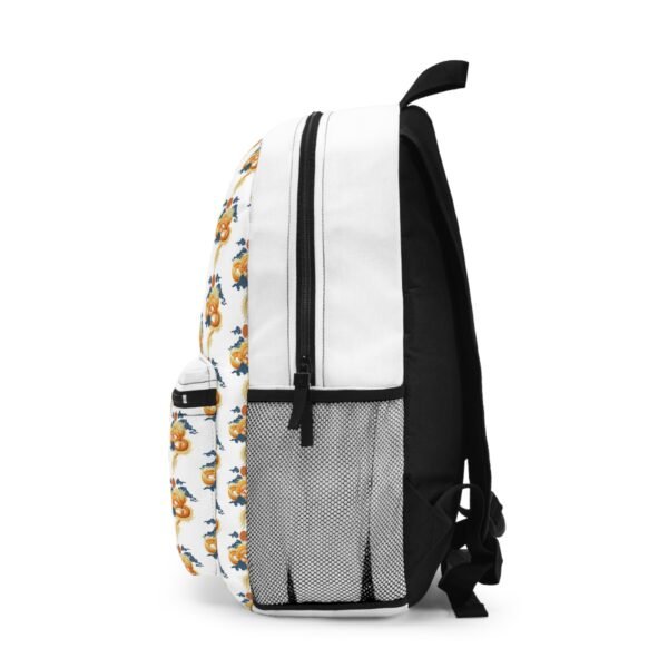 Floral Pattern Backpack - Stylish & Functional Design for Everyday Use - Image 3