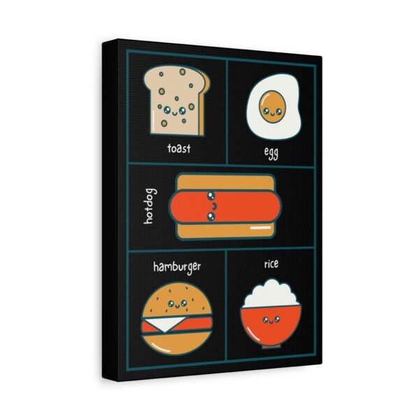 Cute-Foods Canvas Art - Fun and Whimsical Wall Decor - Image 2