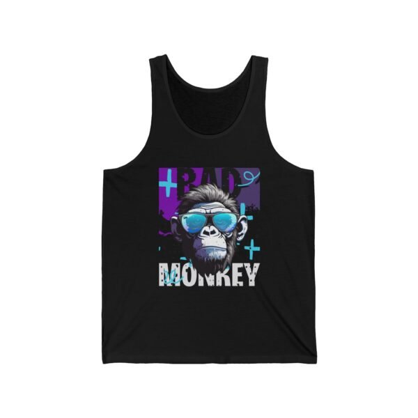 Bad Monkey Unisex Jersey Tank Top - Image 3