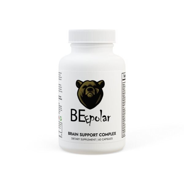 Beepolar Brain Support Complex Supplement (60 Capsules)