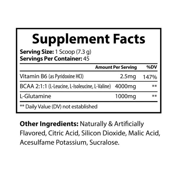 Beepolar BCAA Supplement, Watermelon (325g, 11.46oz, 45 servings) - Image 5