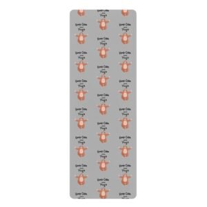 Keep Calm Yoga Mat - Non-Slip Rubber Yoga Workout Mat for Yoga Enthusiasts