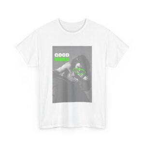 Good Vibes Unisex Heavy Cotton Tee - Casual Streetwear T-Shirt