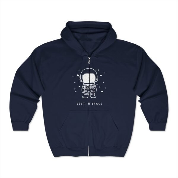 Lost in Space Unisex Heavy Blend Full Zip Hooded Sweatshirt - Image 3