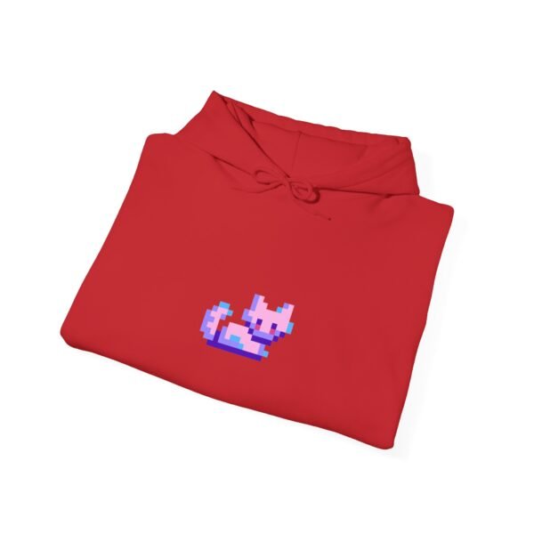Pixel Cat Unisex Heavy Blend™ Hoodie - Cozy Retro Style - Image 3