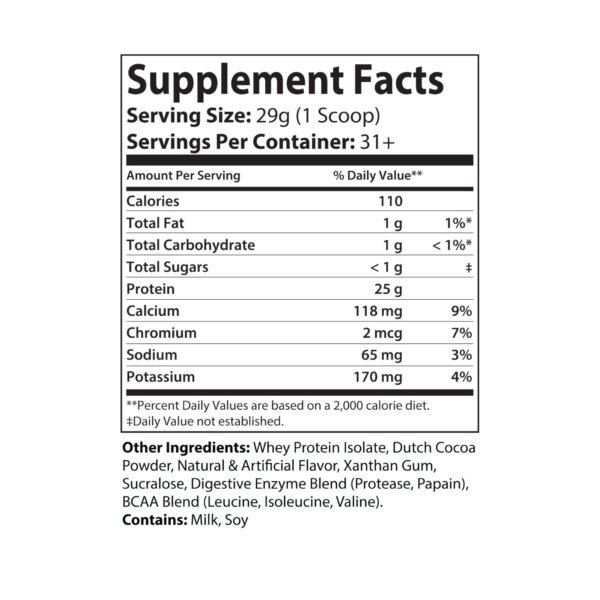 Beepolar Whey Isolate Protein Supplement (907g, 2lb) - Image 4